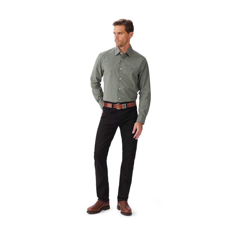 R.M. Williams Parkes Regular Poplin Shirt image number 3